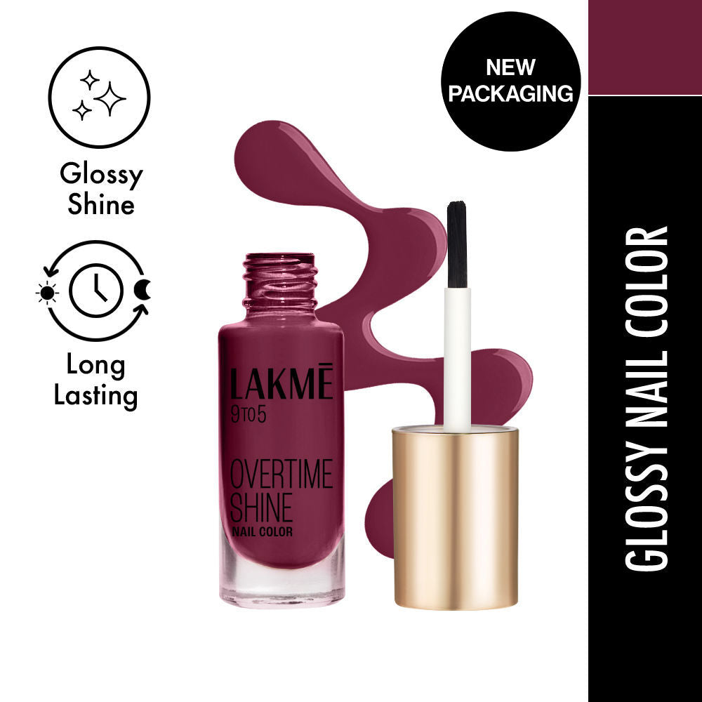 Lakme 9 To 5 Primer + Gloss Nail Color