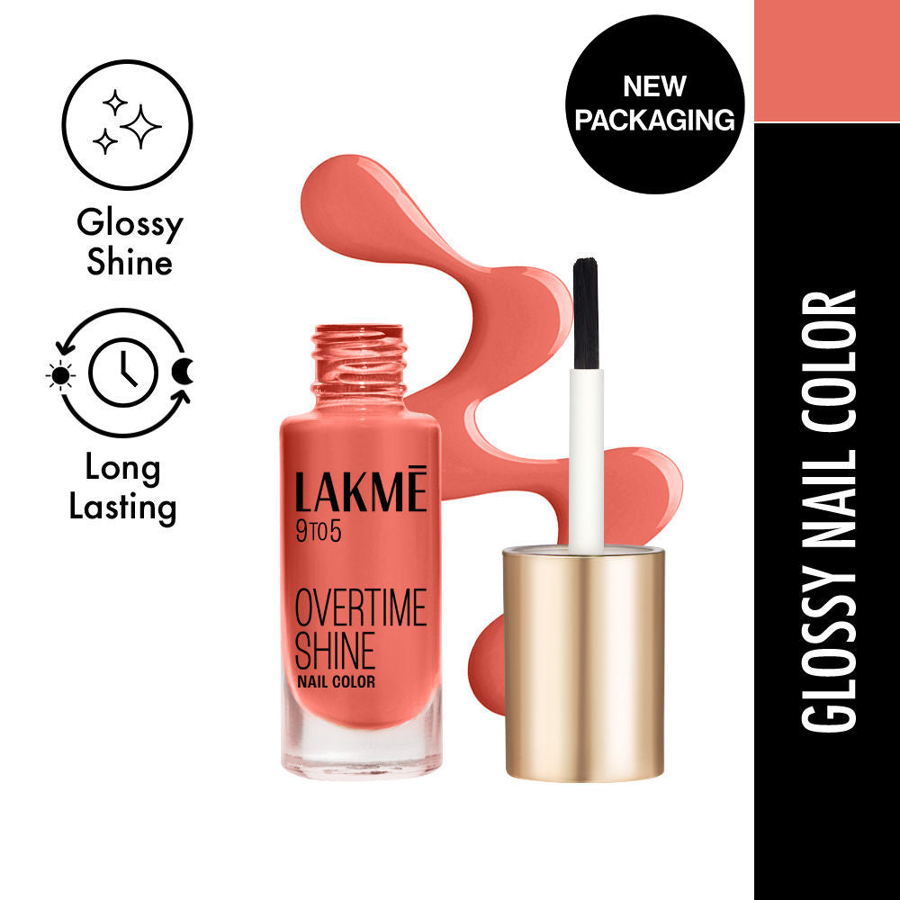 Lakme 9 To 5 Primer + Gloss Nail Color