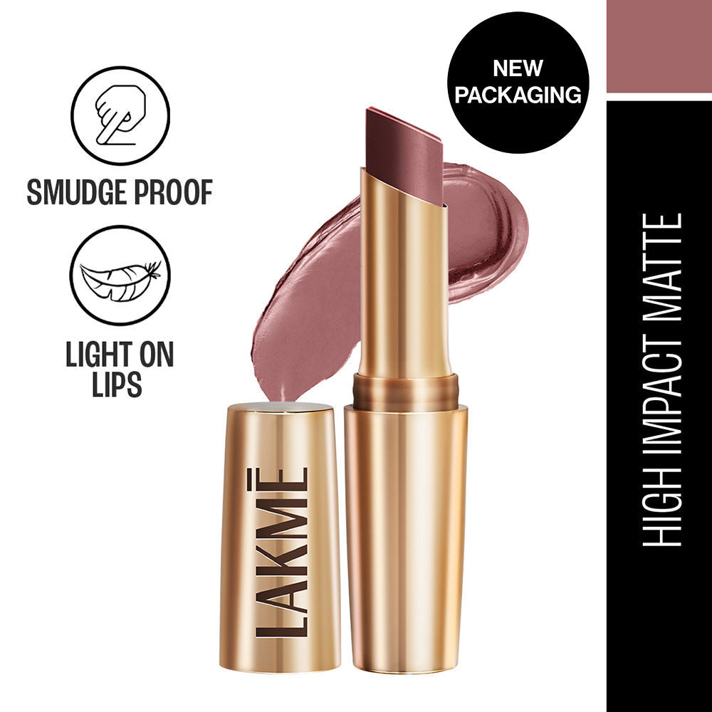 Lakme 9 To 5 Powerplay Priming Matte Lipstick, Lasts hrs