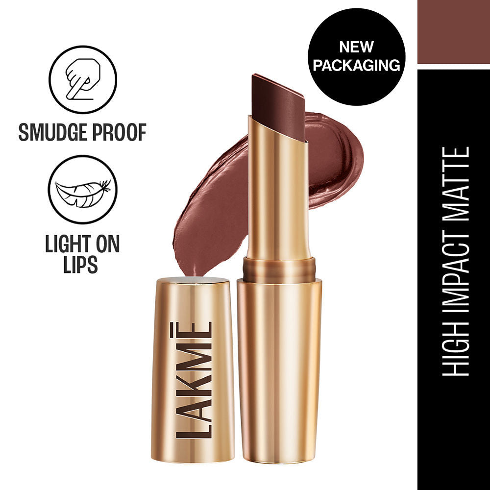 Lakme 9 To 5 Powerplay Priming Matte Lipstick, Lasts hrs