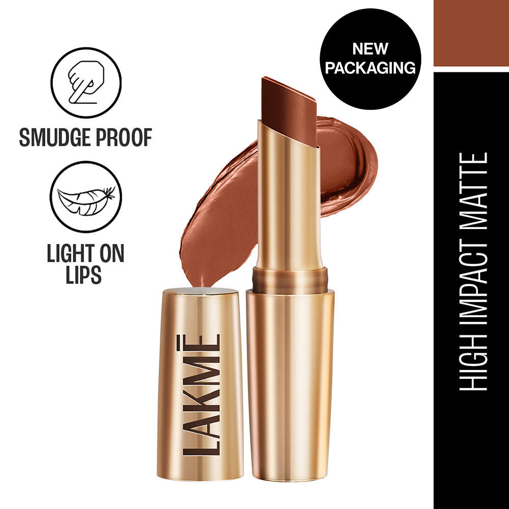 Lakme 9 To 5 Powerplay Priming Matte Lipstick, Lasts hrs