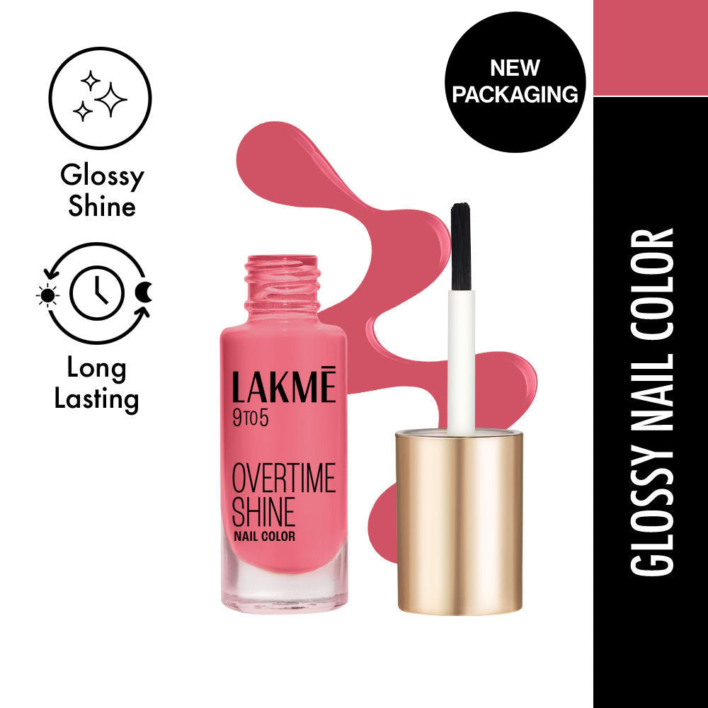Lakme 9 To 5 Primer + Gloss Nail Color