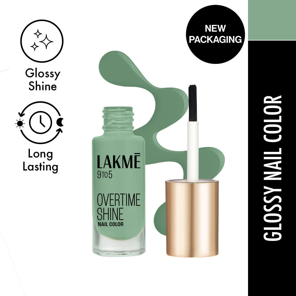 Lakme 9 To 5 Primer + Gloss Nail Color