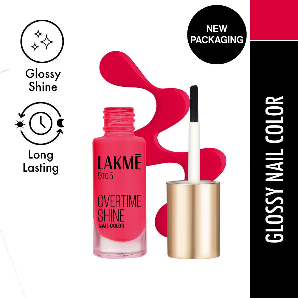 Lakme 9 To 5 Primer + Gloss Nail Color