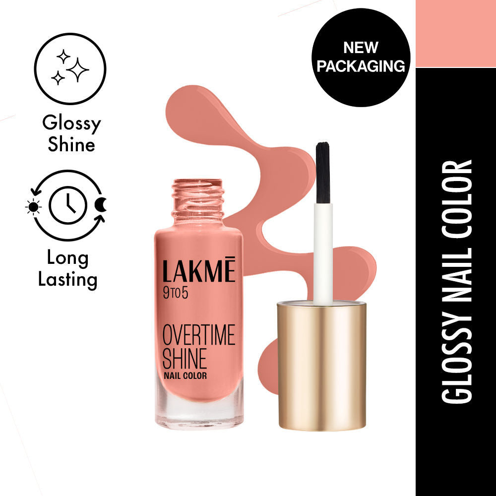 Lakme 9 To 5 Primer + Gloss Nail Color