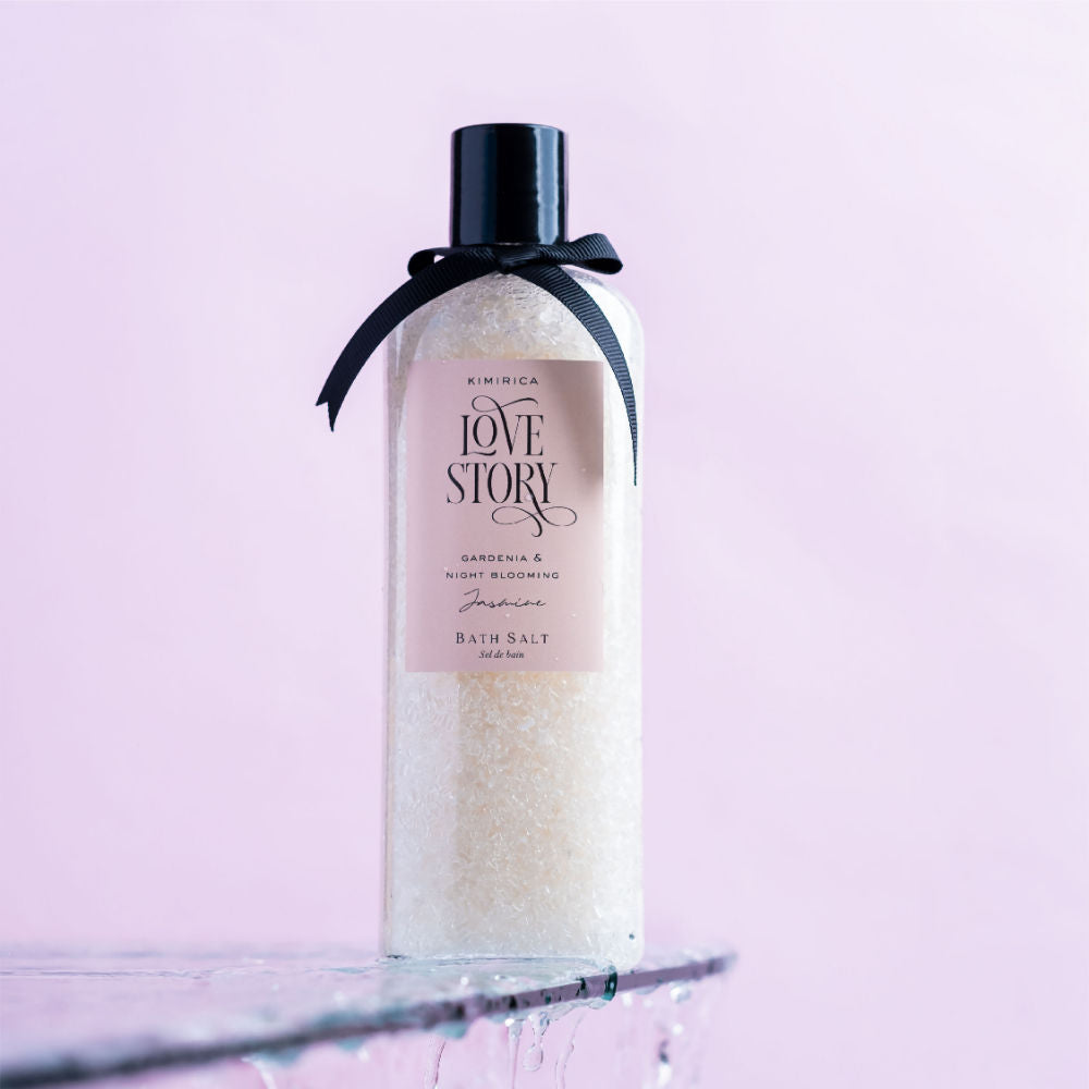 Kimirica Love Story Bath Salt for Body SPA, Relaxation and Pain Relief, 100% Vegan & Paraben Free
