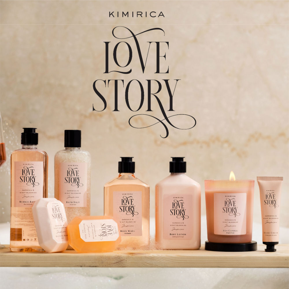 Kimirica Love Story Bath Salt for Body SPA, Relaxation and Pain Relief, 100% Vegan & Paraben Free