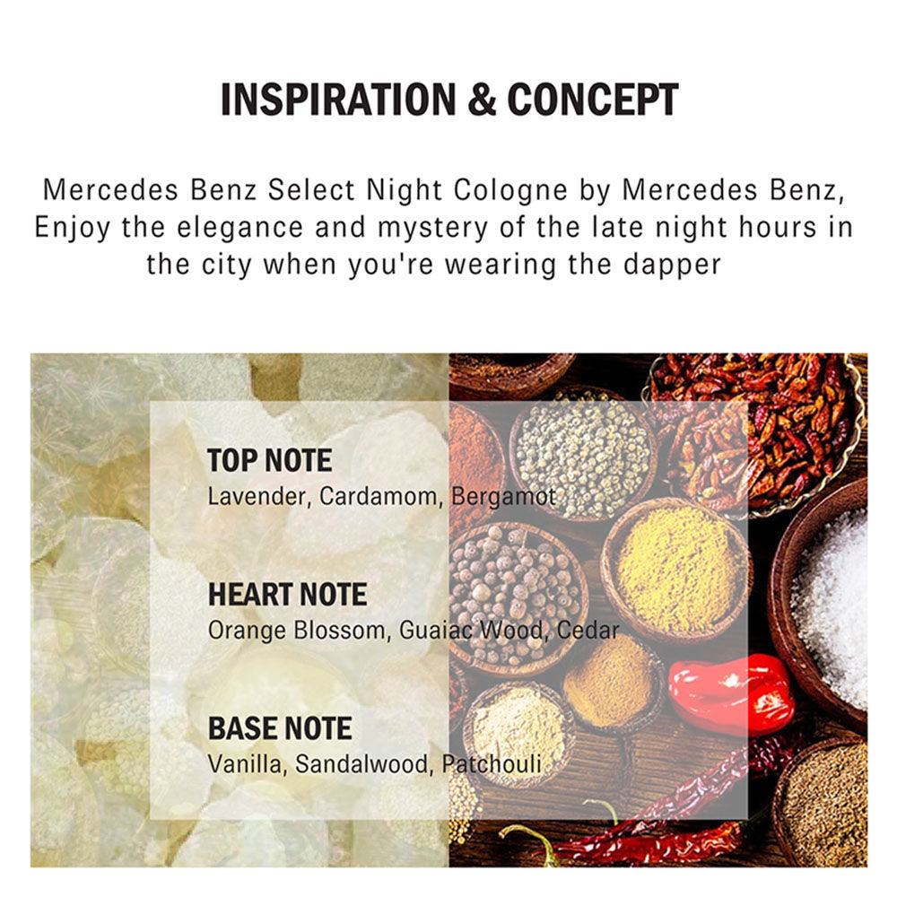 Mercedes-Benz Select Night Eau De Parfum For Him