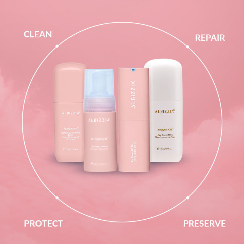 ALBIZZIA Cleansing Mousse 1% Salicylic Acid Face Wash