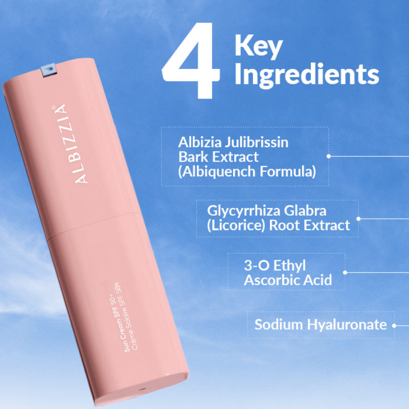 ALBIZZIA Broad Spectrum Sunscreen SPF 50+ PA++++