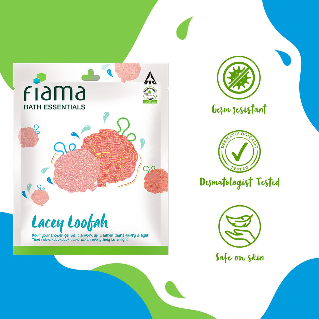 Fiama Bath Essentials Lacey Loofah