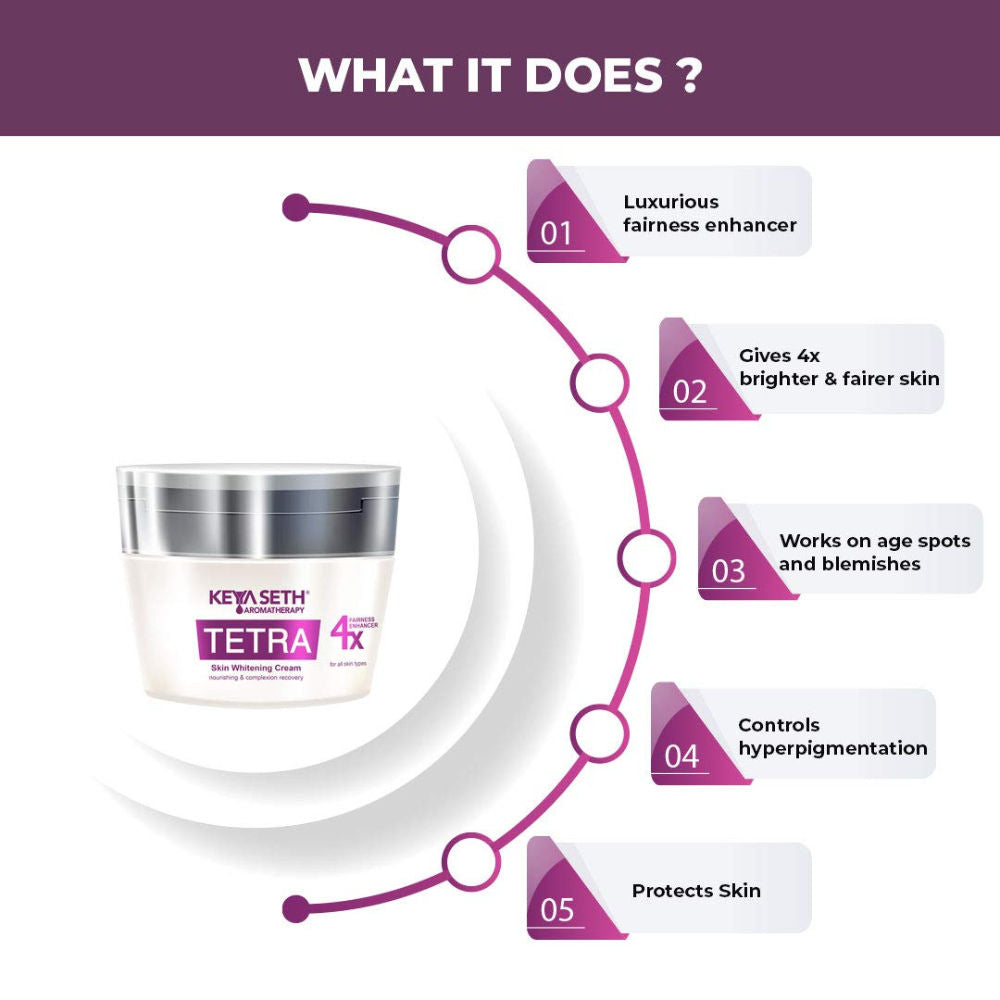 Keya Seth Aromatherapy Tetra Skin Whitening Night Cream
