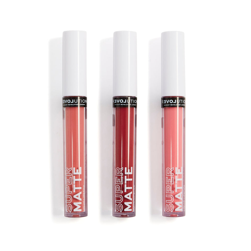 Makeup Revolution Relove Supermatte Liquid Lip Set