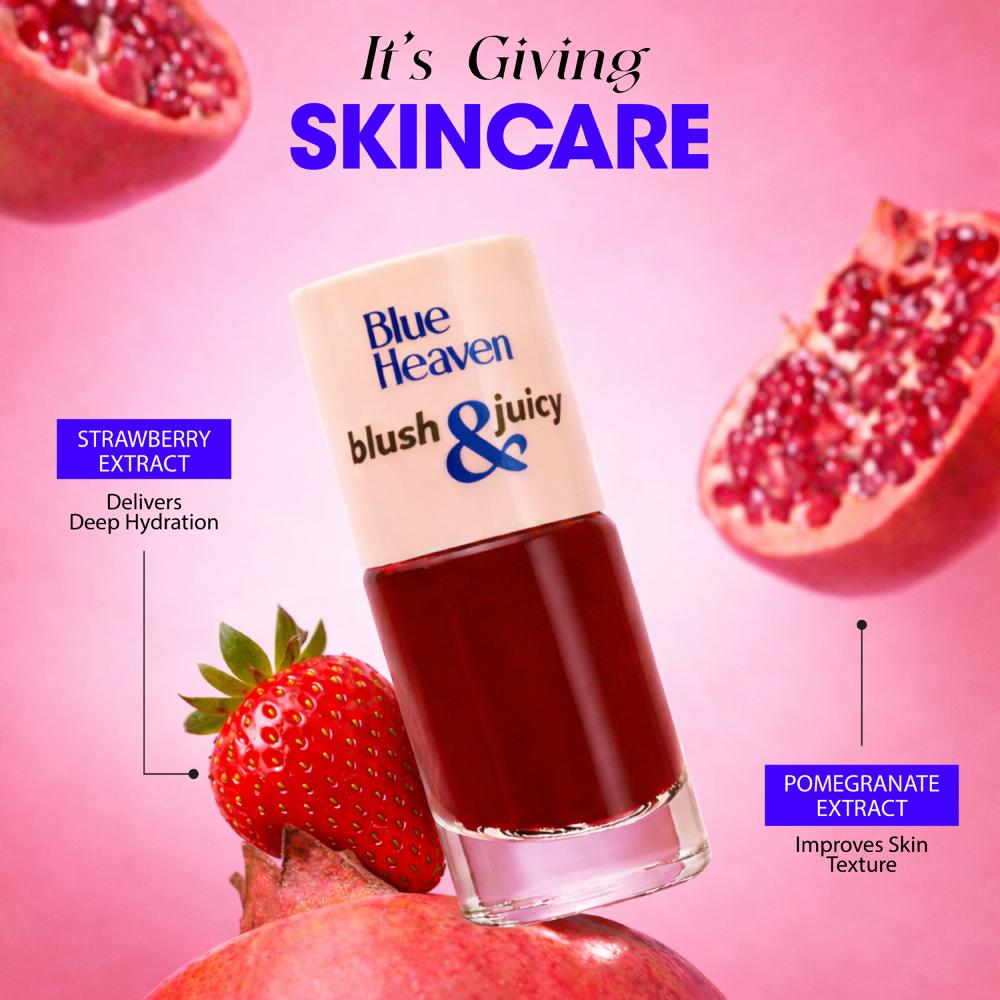 Blue Heaven Blush & Juicy Lip Tint