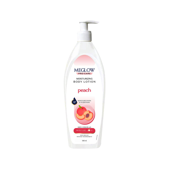 Meglow Peach Pro-Care Moisturizer Body Lotion