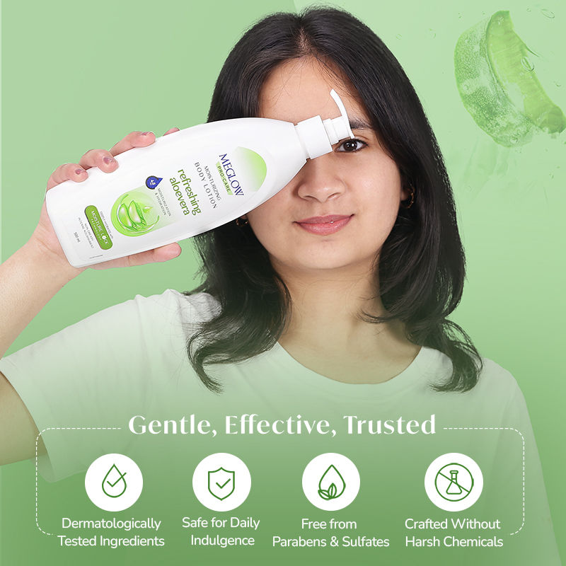 Meglow Aloevera Pro-Care Moisturizer Body Lotion