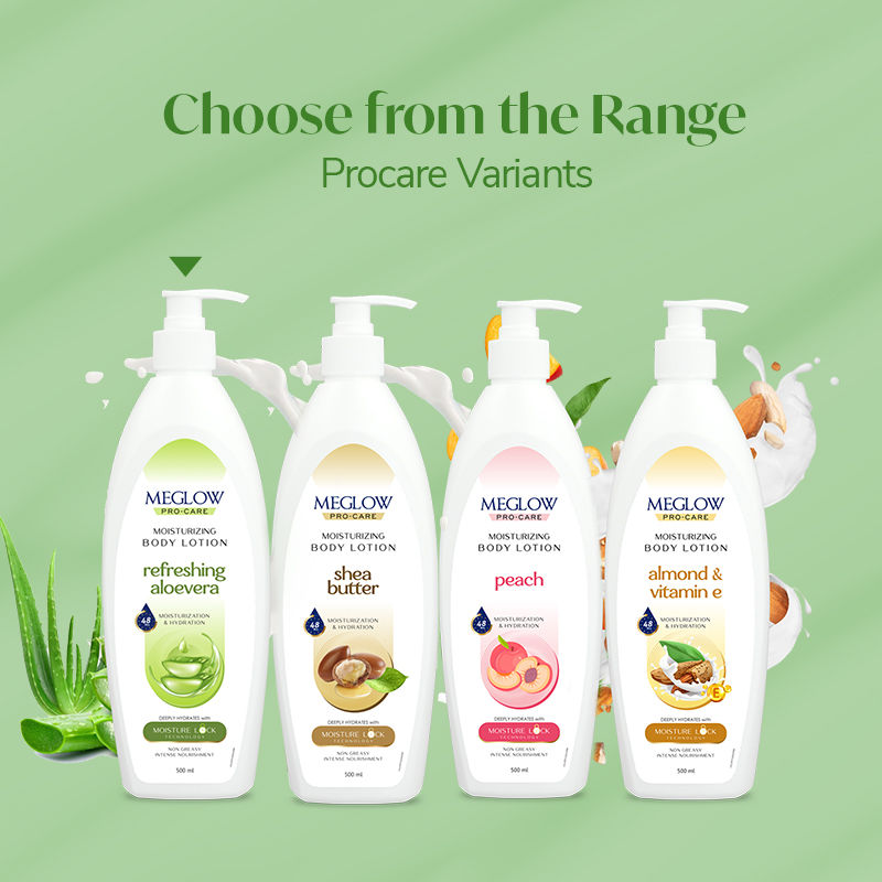 Meglow Aloevera Pro-Care Moisturizer Body Lotion