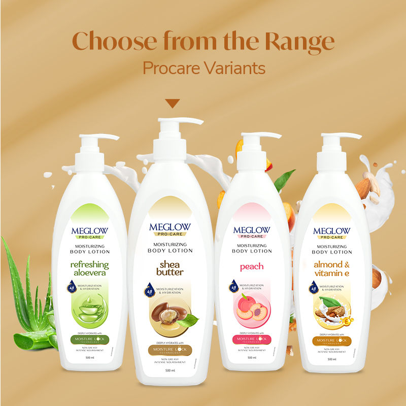 Meglow Shea Butter Pro-Care Moisturizer Body Lotion