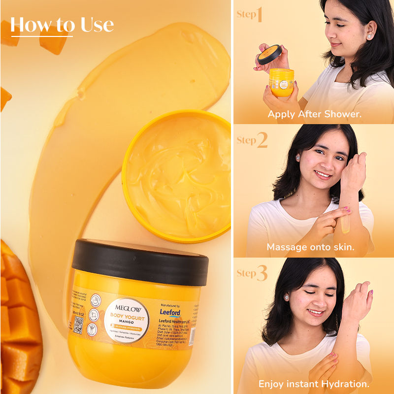 Meglow Mango Body Yogurt