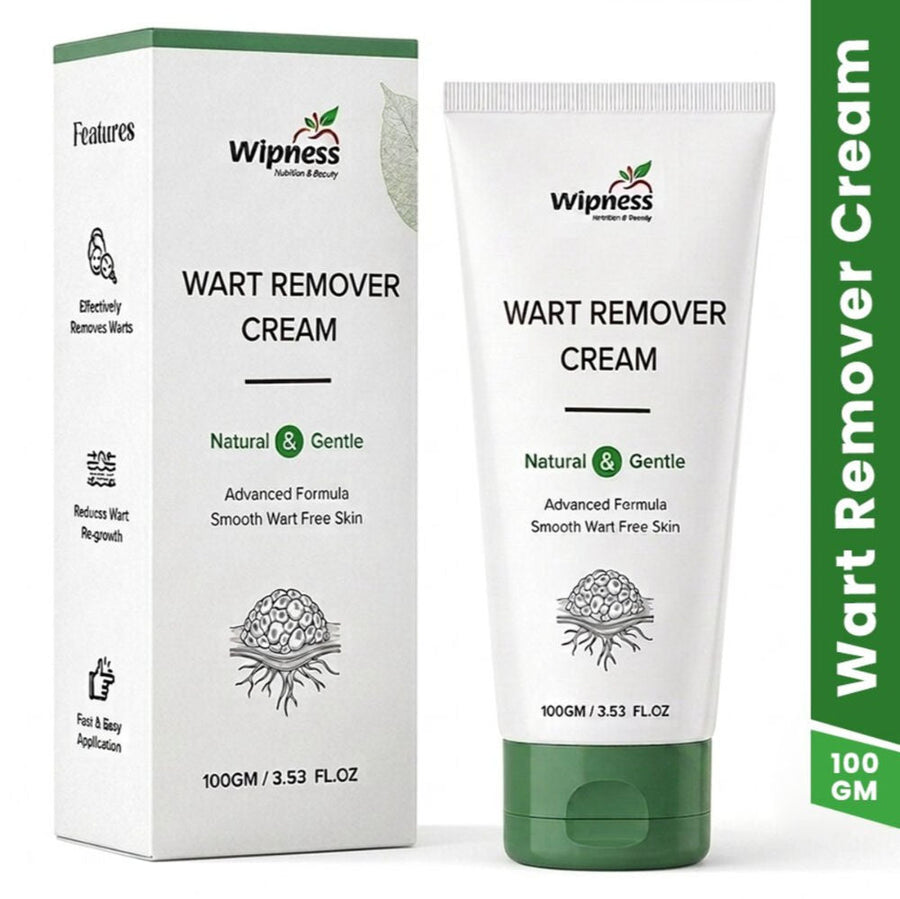 Wipness Natural Wart Remover Cream For Men & Women