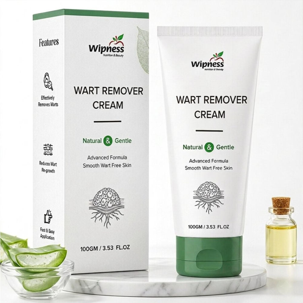 Wipness Natural Wart Remover Cream For Men & Women