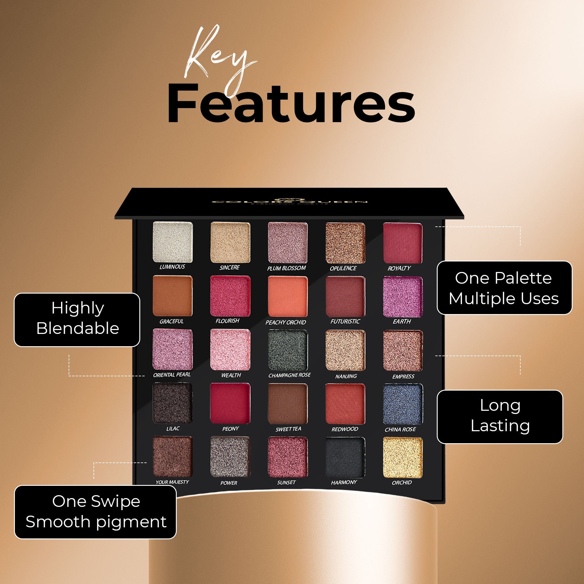 Colors Queen Divine Eyeshadow Palette