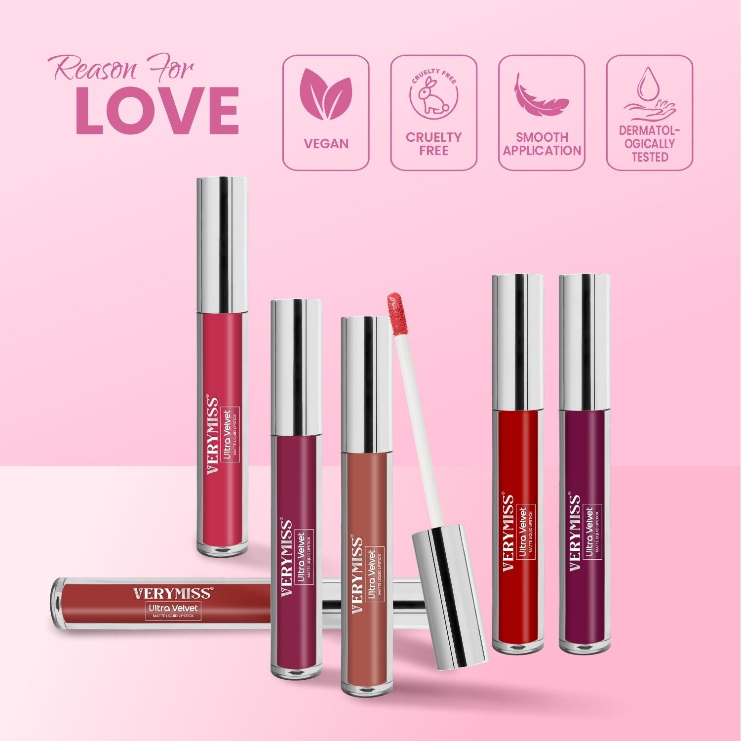 VERYMISS Ultra Velvet Matte Liquid Lipstick