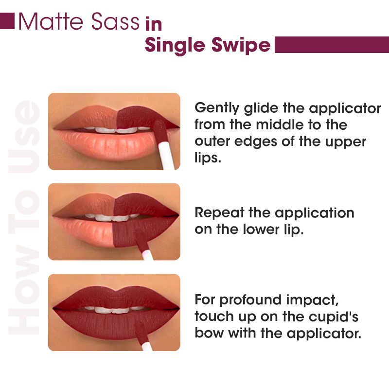 TAC - The Ayurveda Co. Long Stay Matte Liquid Lipstick