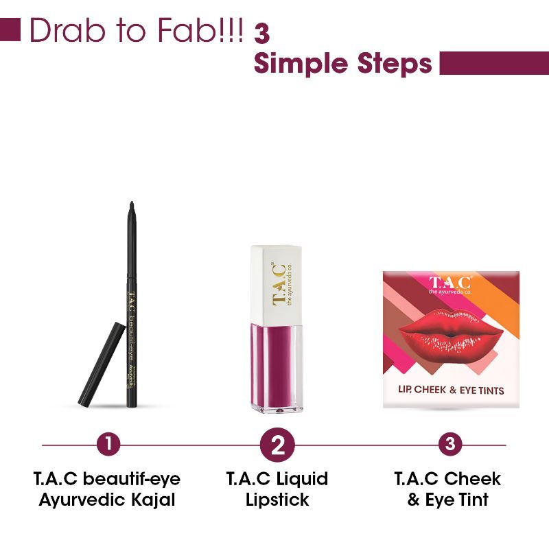 TAC - The Ayurveda Co. Long Stay Matte Liquid Lipstick