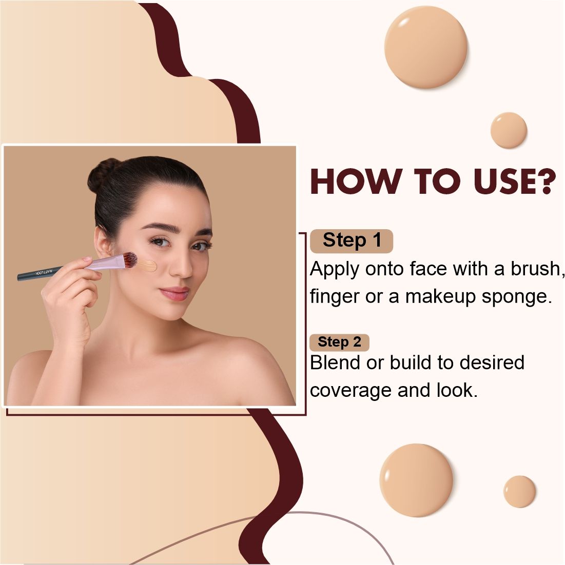 Matt look True Cover Camouflage 24Hrs Long Stay Foundation