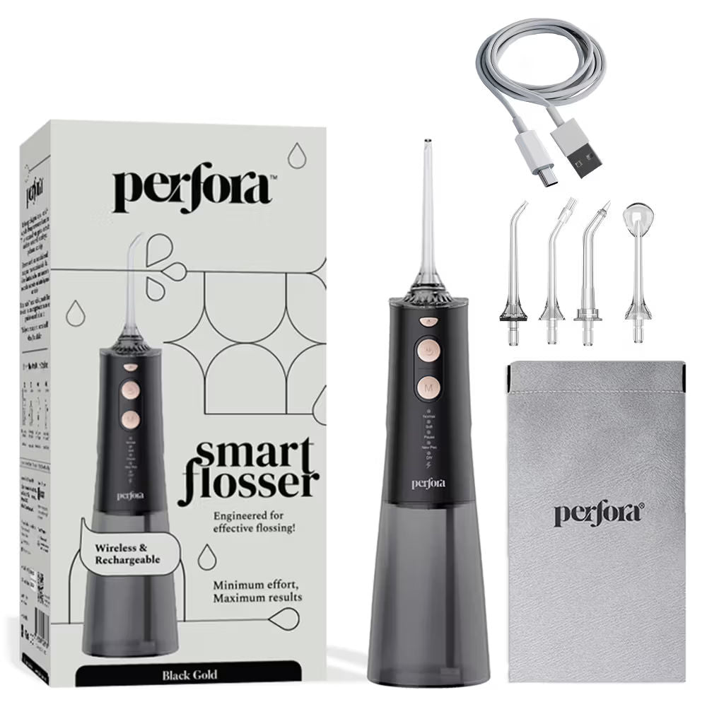 Perfora Smart Water Flosser - Black Gold
