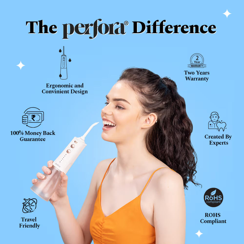 Perfora Smart Water Flosser - Black Gold