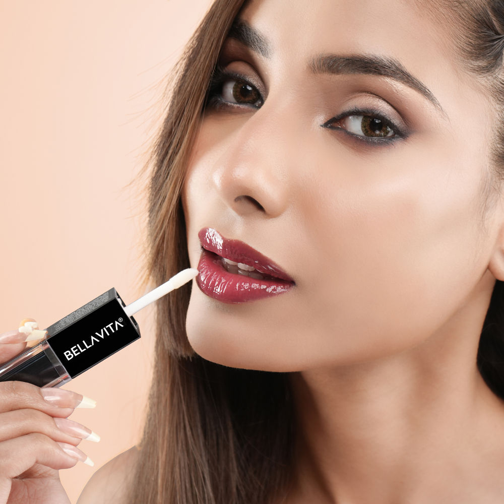 Bella Vita Organic Two Good 2-in-1 Lipstick Gloss Duo