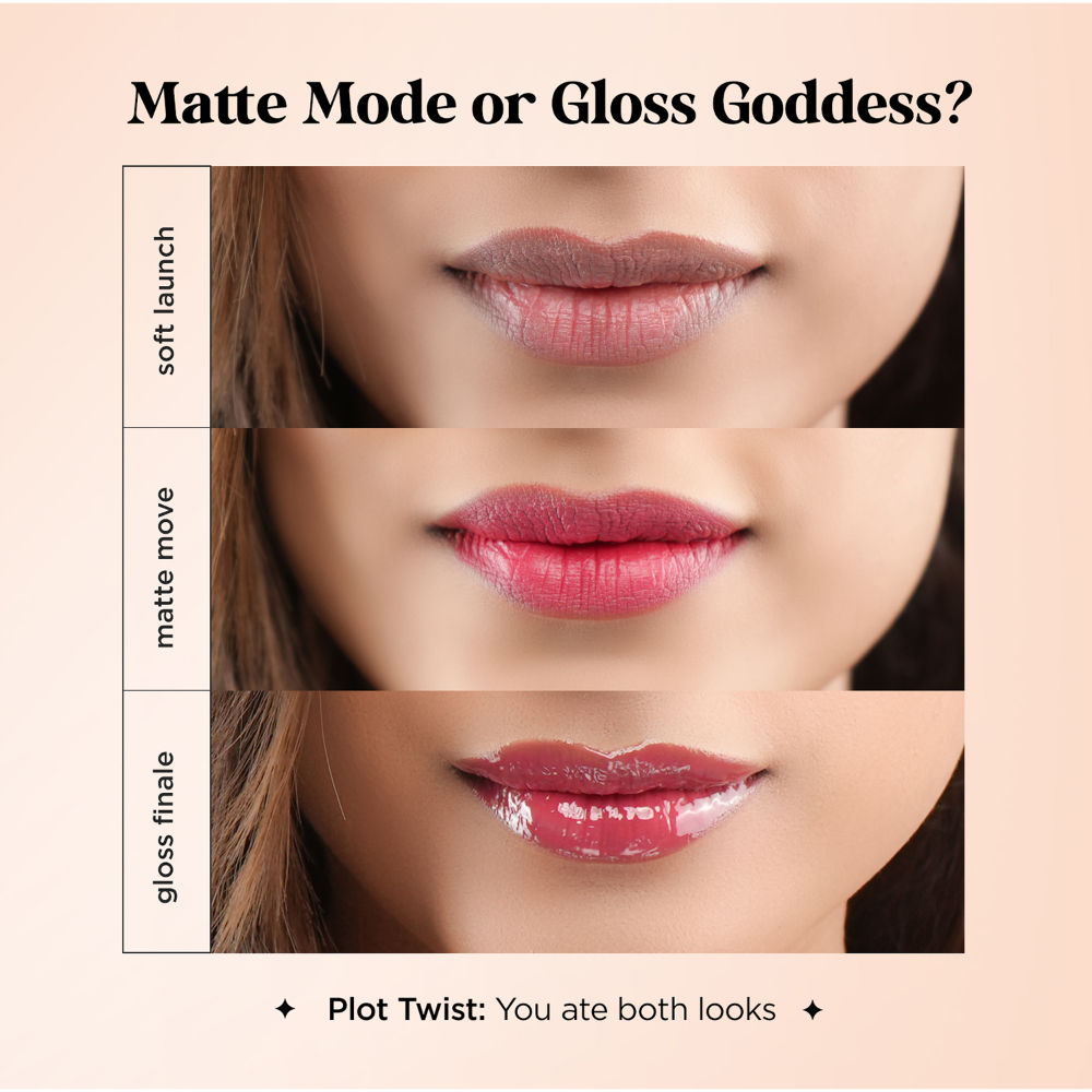 Bella Vita Organic Two Good 2-in-1 Lipstick Gloss Duo