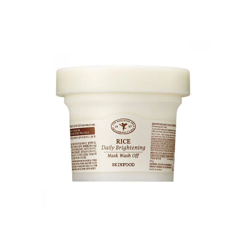 Skinfood Rice Daily Brightening Mask Wash Off