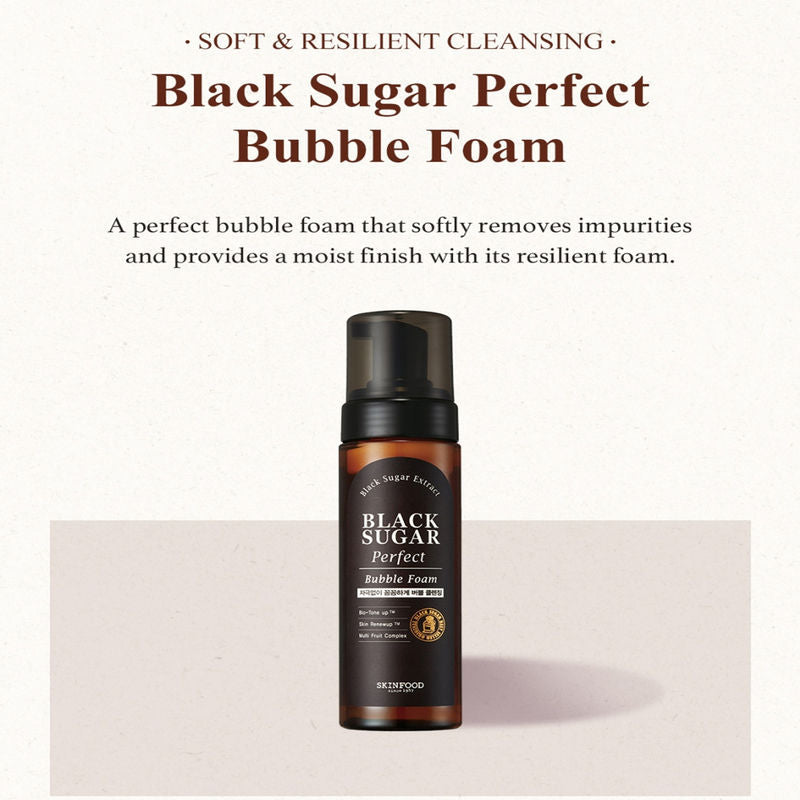 Skinfood Black Sugar Perfect Bubble Foam