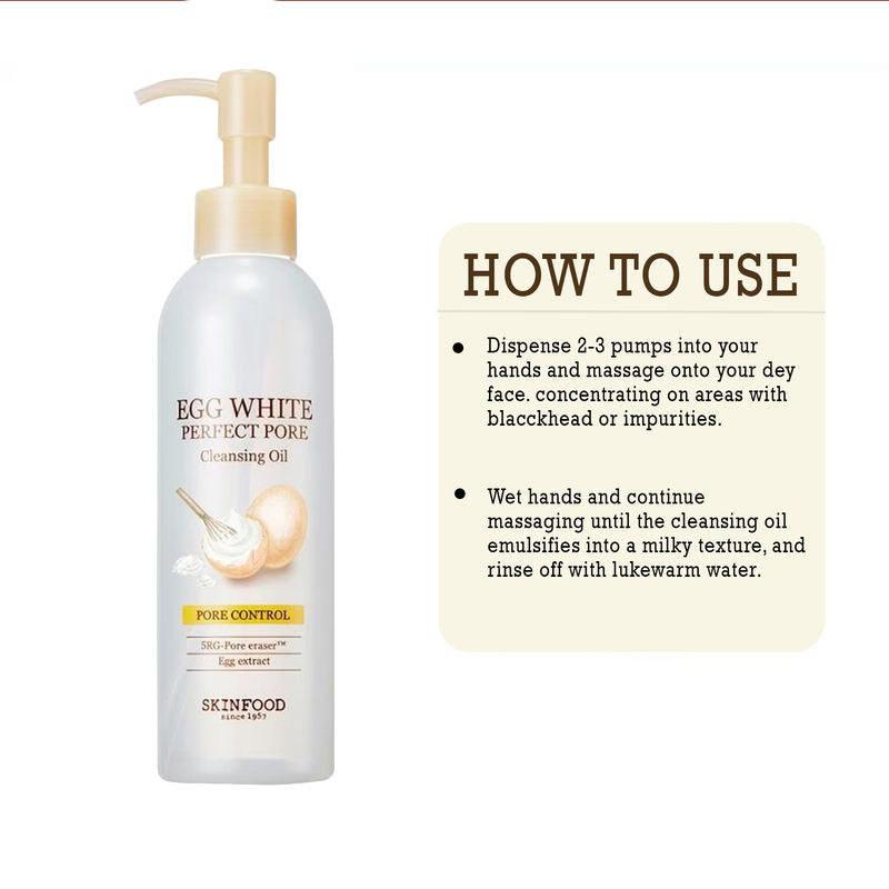 Skinfood Egg White Perfect Pore Cleansing Oil