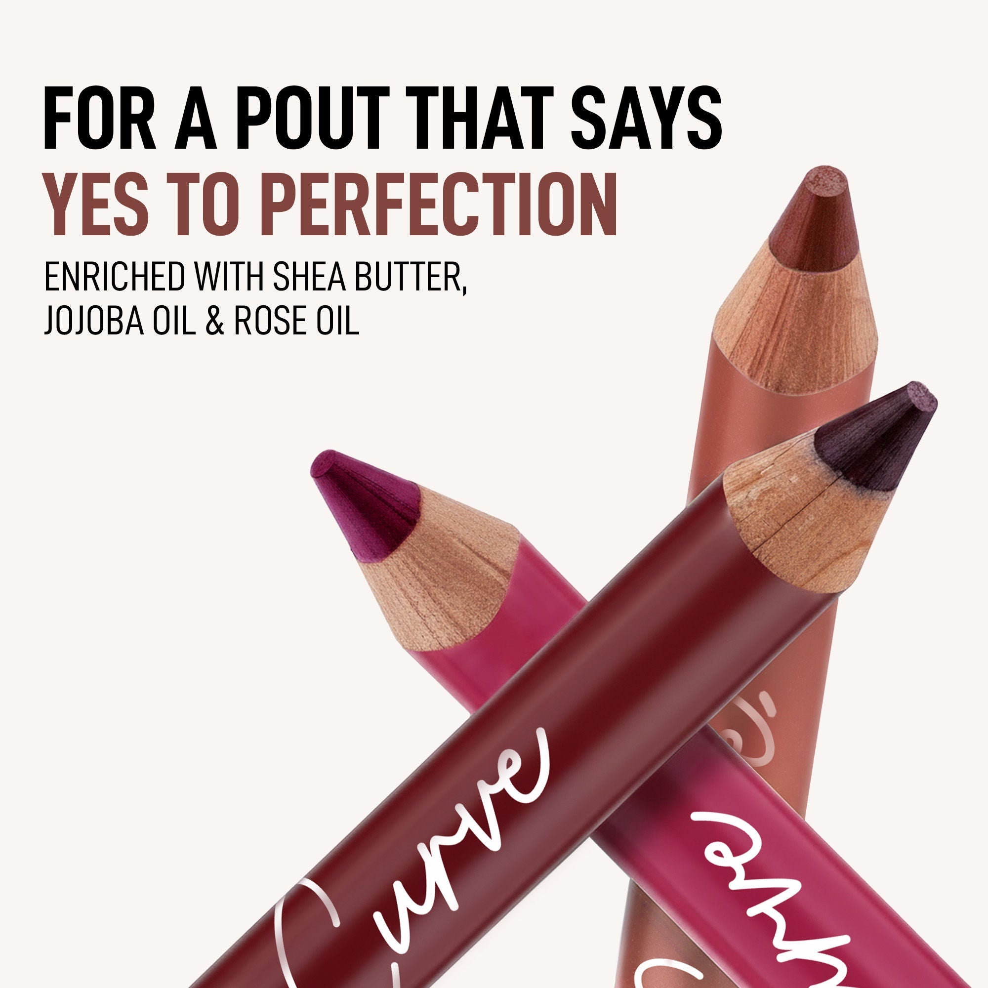 Renee Cosmetics Curve Lip Liner With Sharpener