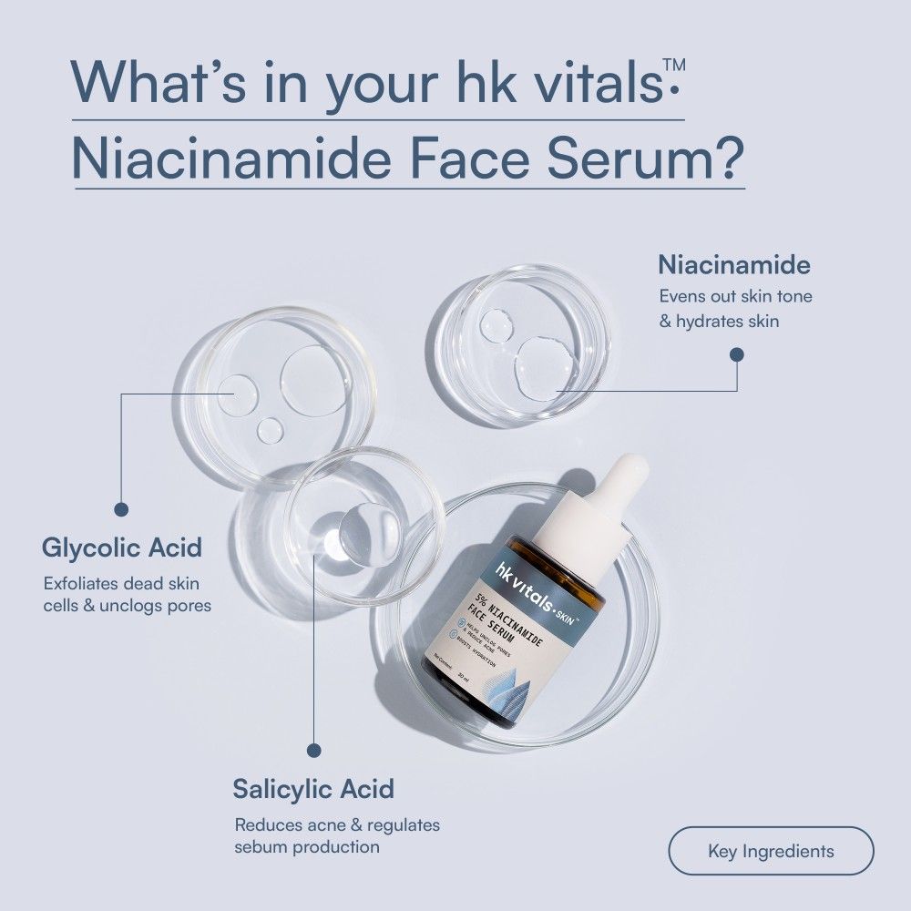 HealthKart Hk Vitals 5% Niacinamide Face Serum