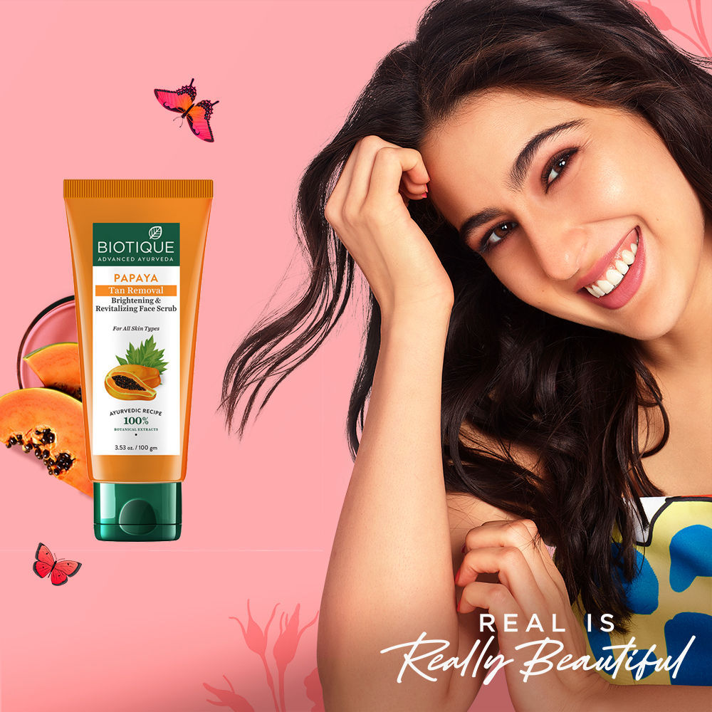 Biotique Bio Papaya Revitalizing Tan Removal Scrub