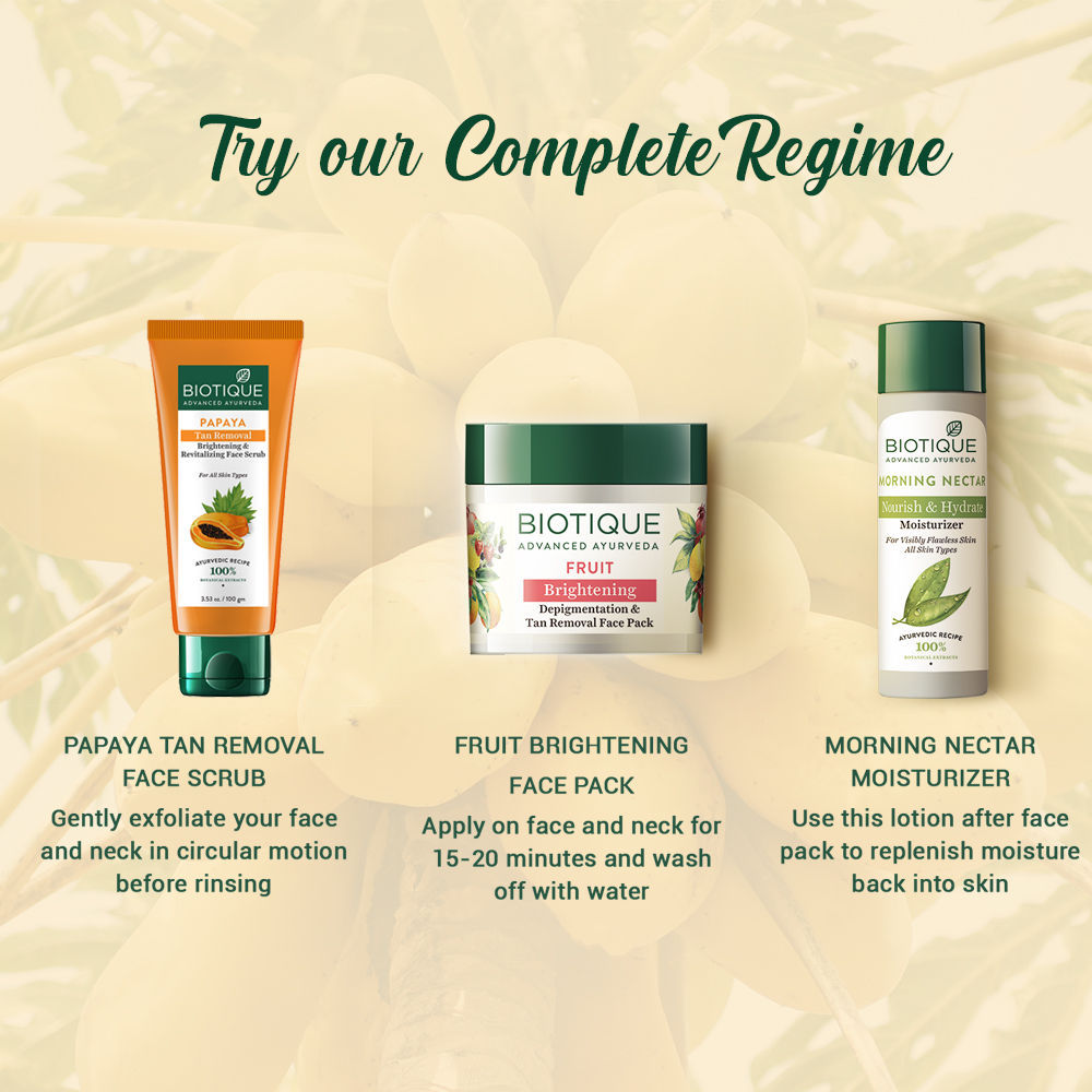 Biotique Bio Papaya Revitalizing Tan Removal Scrub