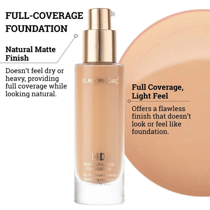 Europe Girl HD- High Coverage Foundation