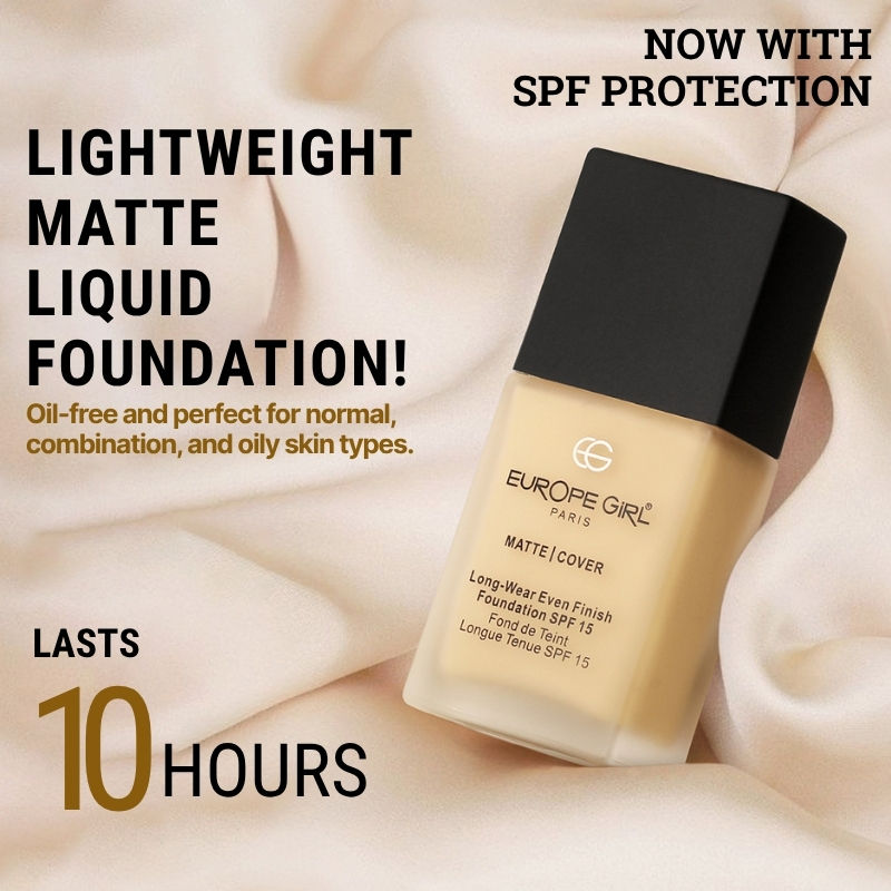 Europe Girl Matte Cover Foundation SPF 15