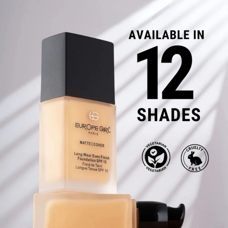 Europe Girl Matte Cover Foundation SPF 15