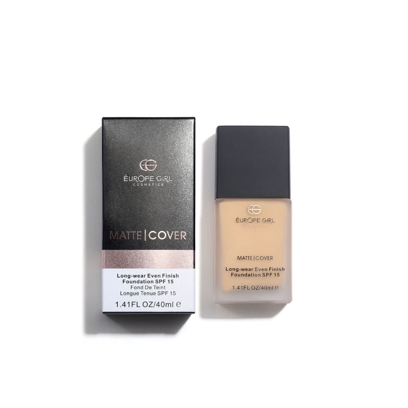 Europe Girl Matte Cover Foundation SPF 15