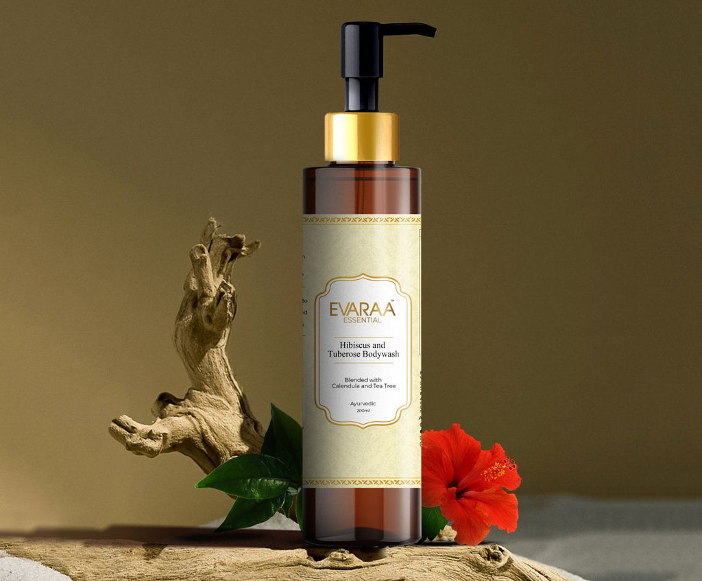 EVARAA ESSENTIAL Hibiscus And Tuberose Body Wash