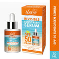 IBA Invisible Sunscreen Serum SPF 50 PA+++ With Hyaluronic Acid & Vitamin C