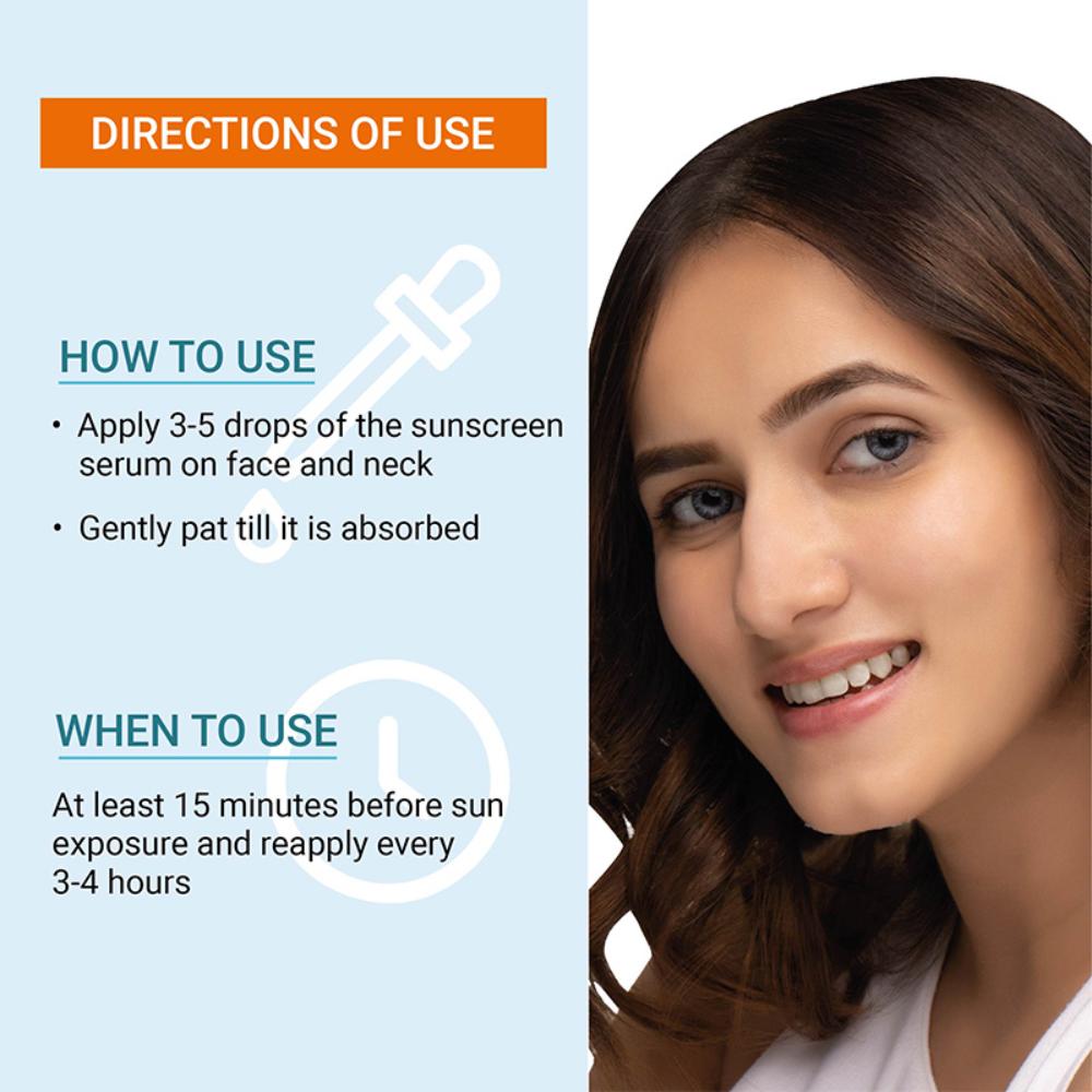 IBA Invisible Sunscreen Serum SPF 50 PA+++ With Hyaluronic Acid & Vitamin C