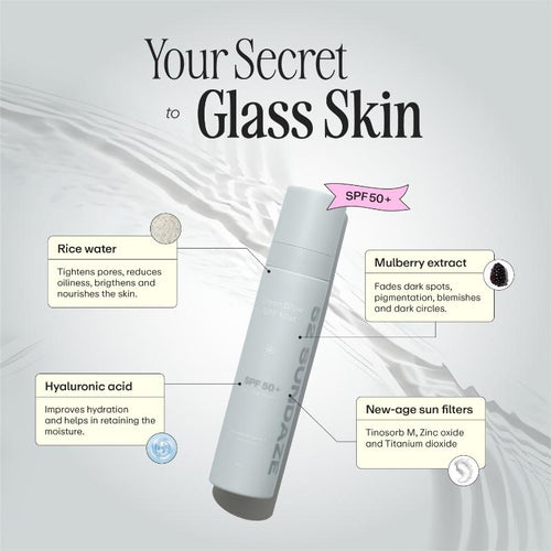 52 Sundaze Rice Water Sunscreen Mist SPF 50+ PA++++