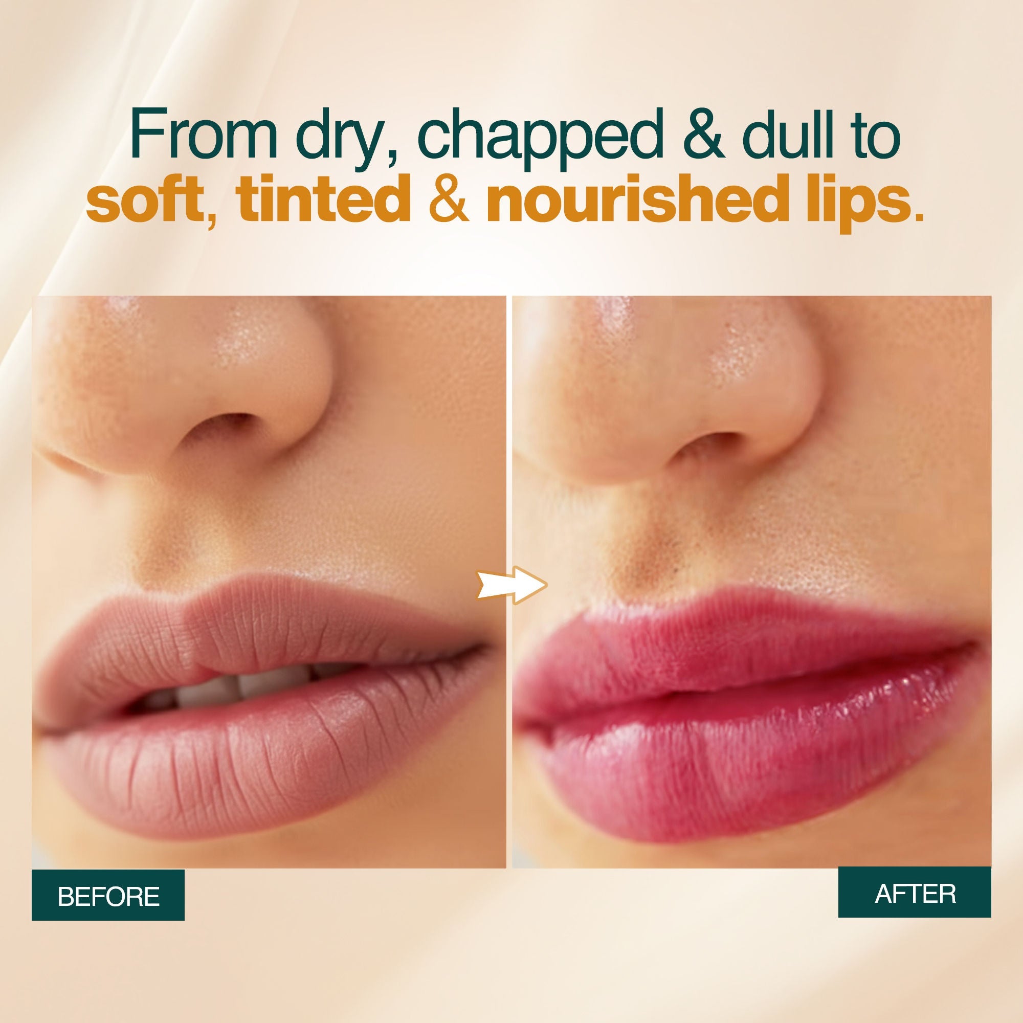 Nourish Mantra Beetroot Tinted Lip Balm with SPF 20 for Smooth, Nourished & Protected Lips